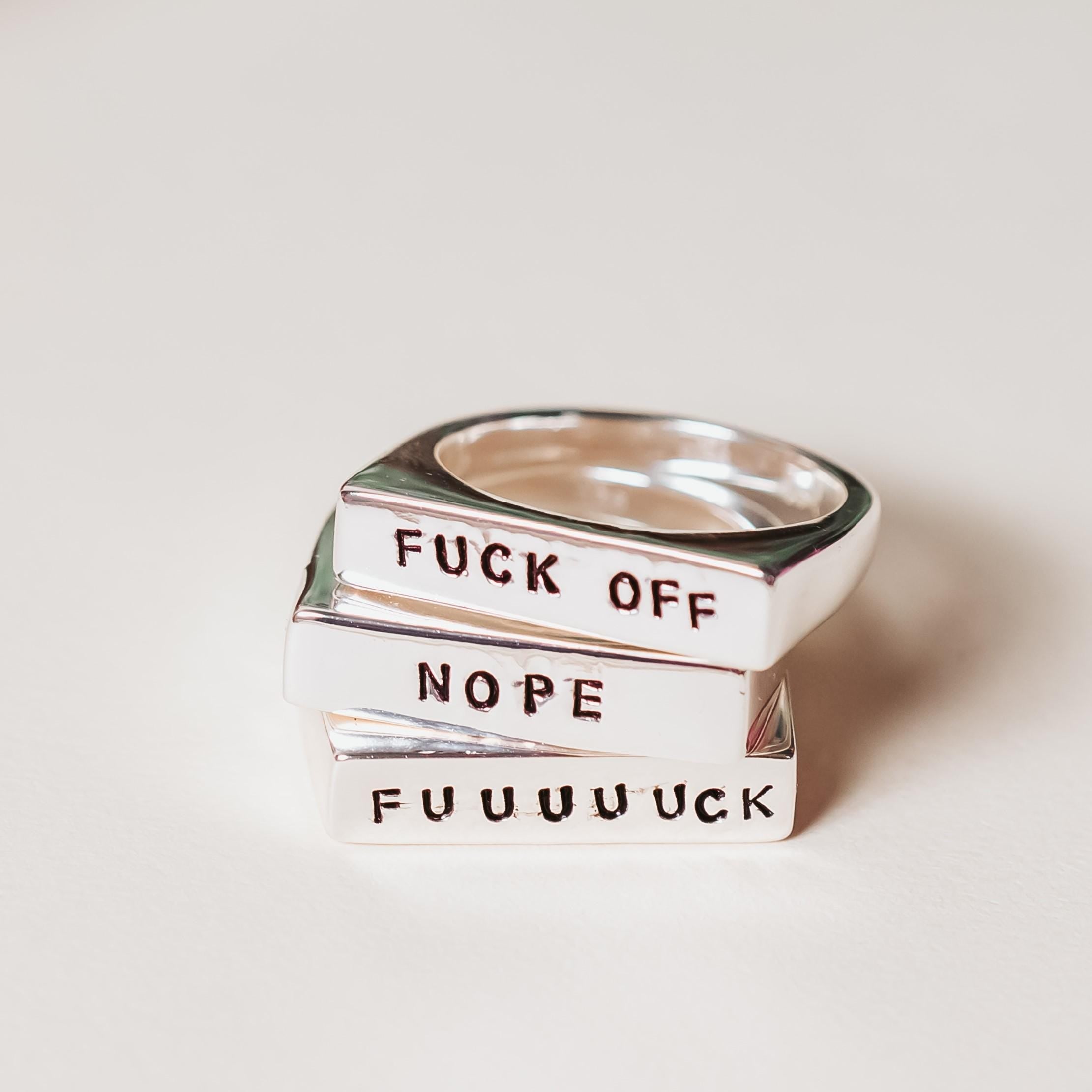 PRIDE LGBTQIA+ Flat Top Ring