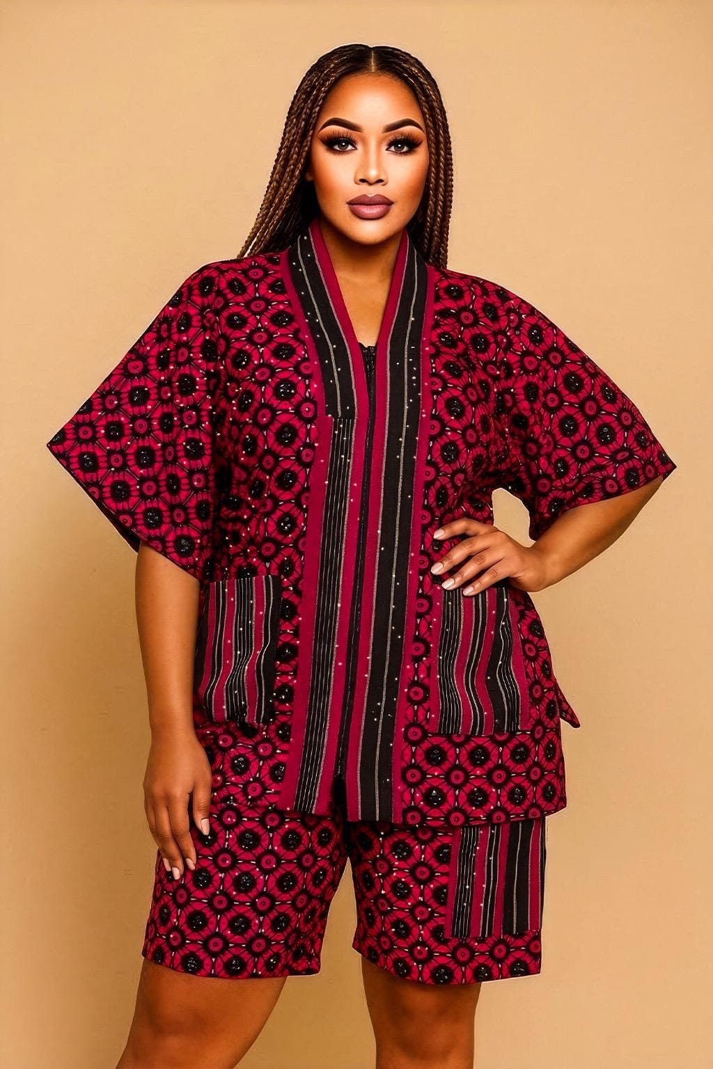 IMPERIALE Ankara Stoned Sets Collection - 3 Styles
