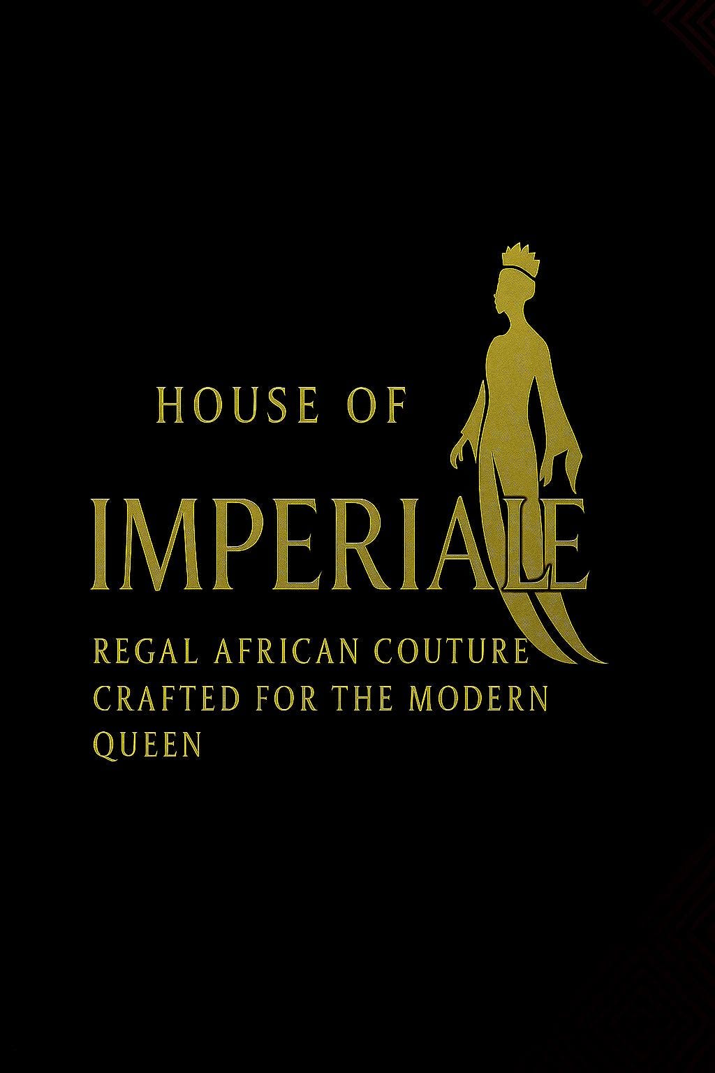 IMPERIALE “Iré Wura” Monochrome Luxe Jacquard Kaftan — One Size Elegance
