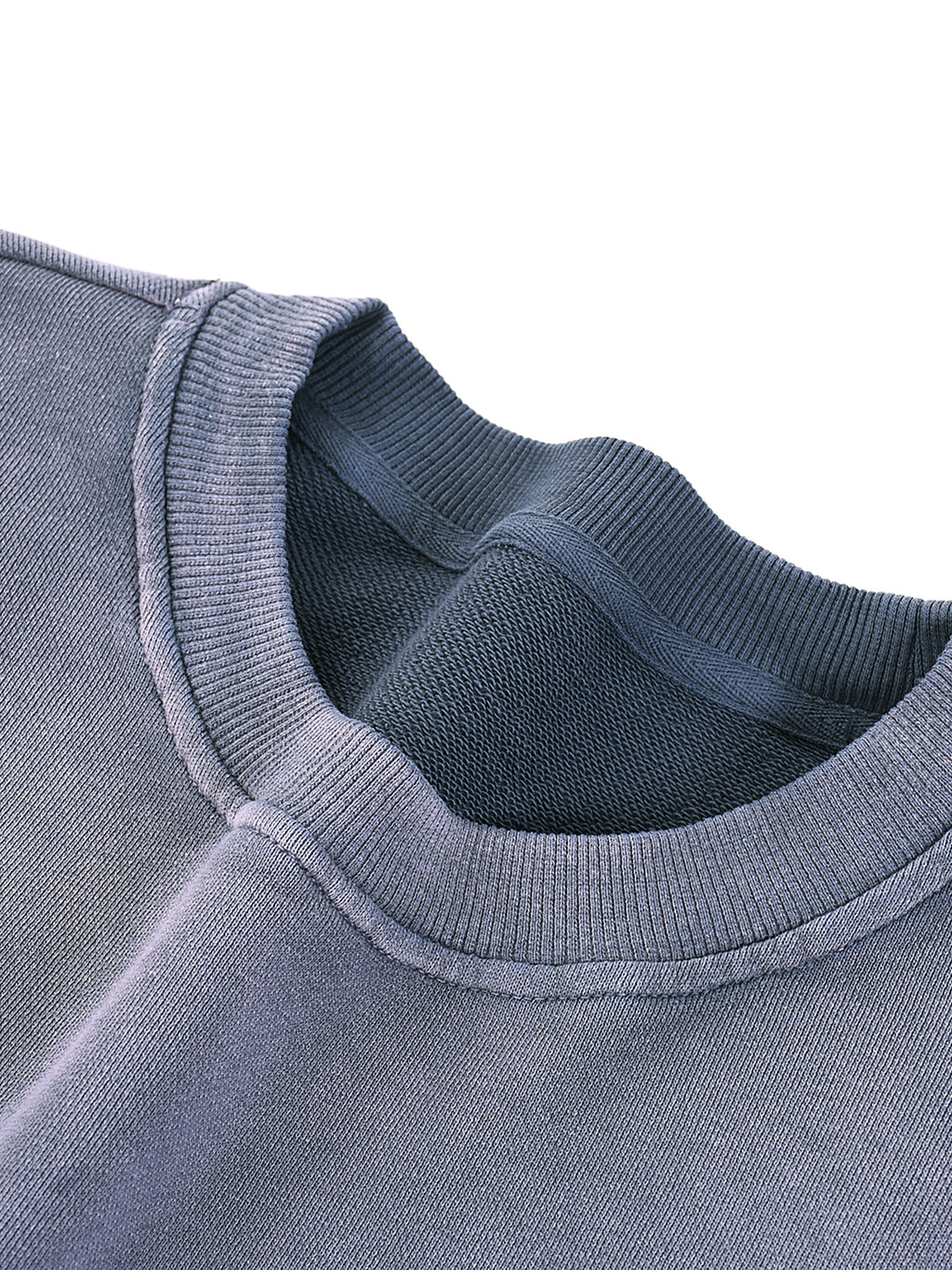Amaru Khan Stars Handcrafted Vintage Wash Drop-Shoulder Sweatshirt