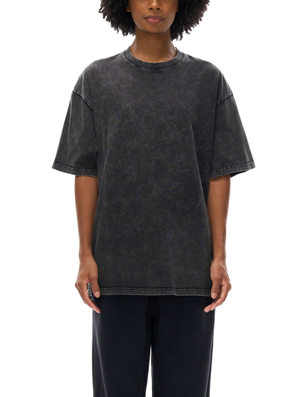 Casino - Snow Washed Oversized Cotton T-Shirt