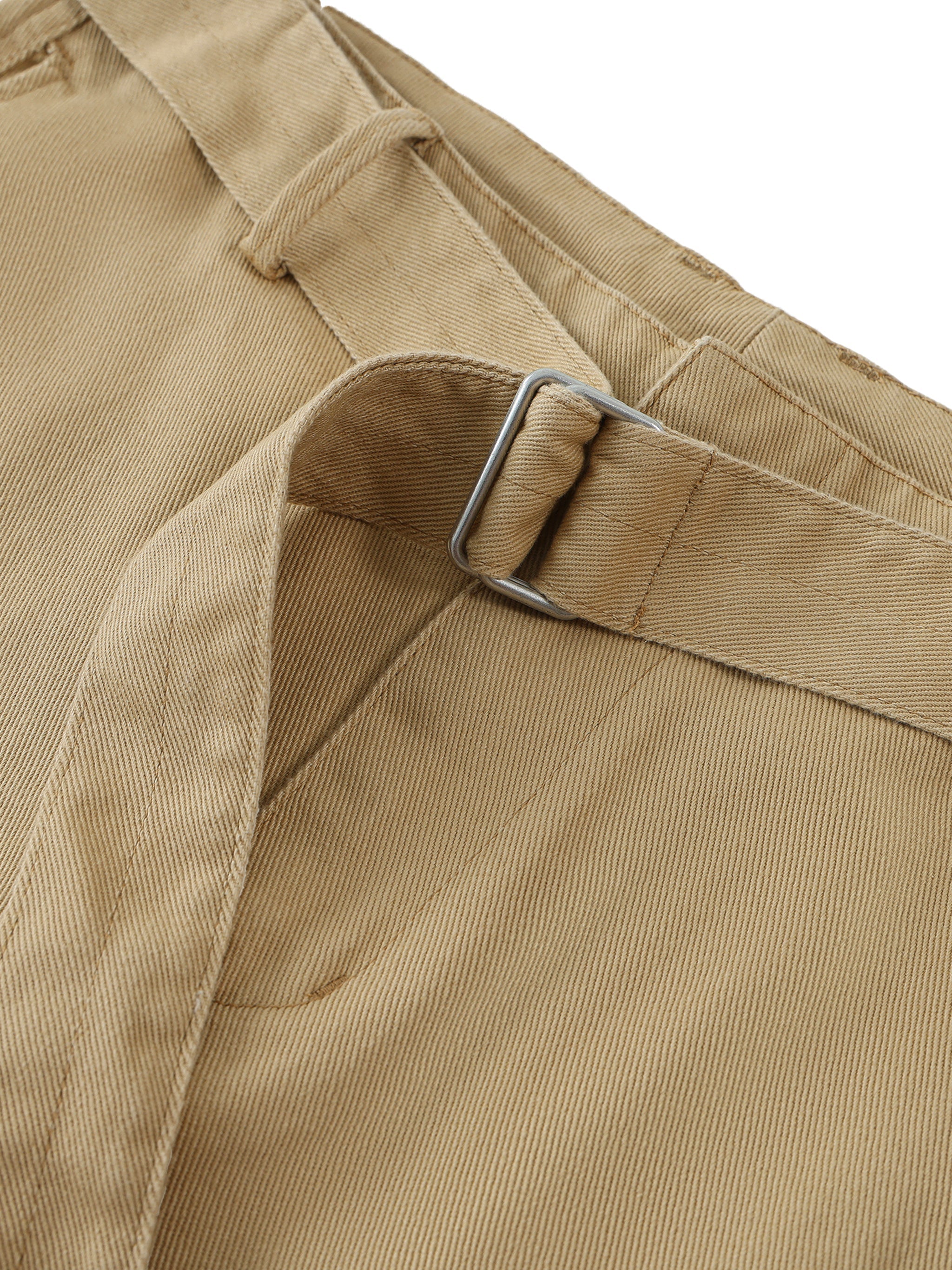 RaTChet BunneeZ Belted Barrel-leg Chino Pants