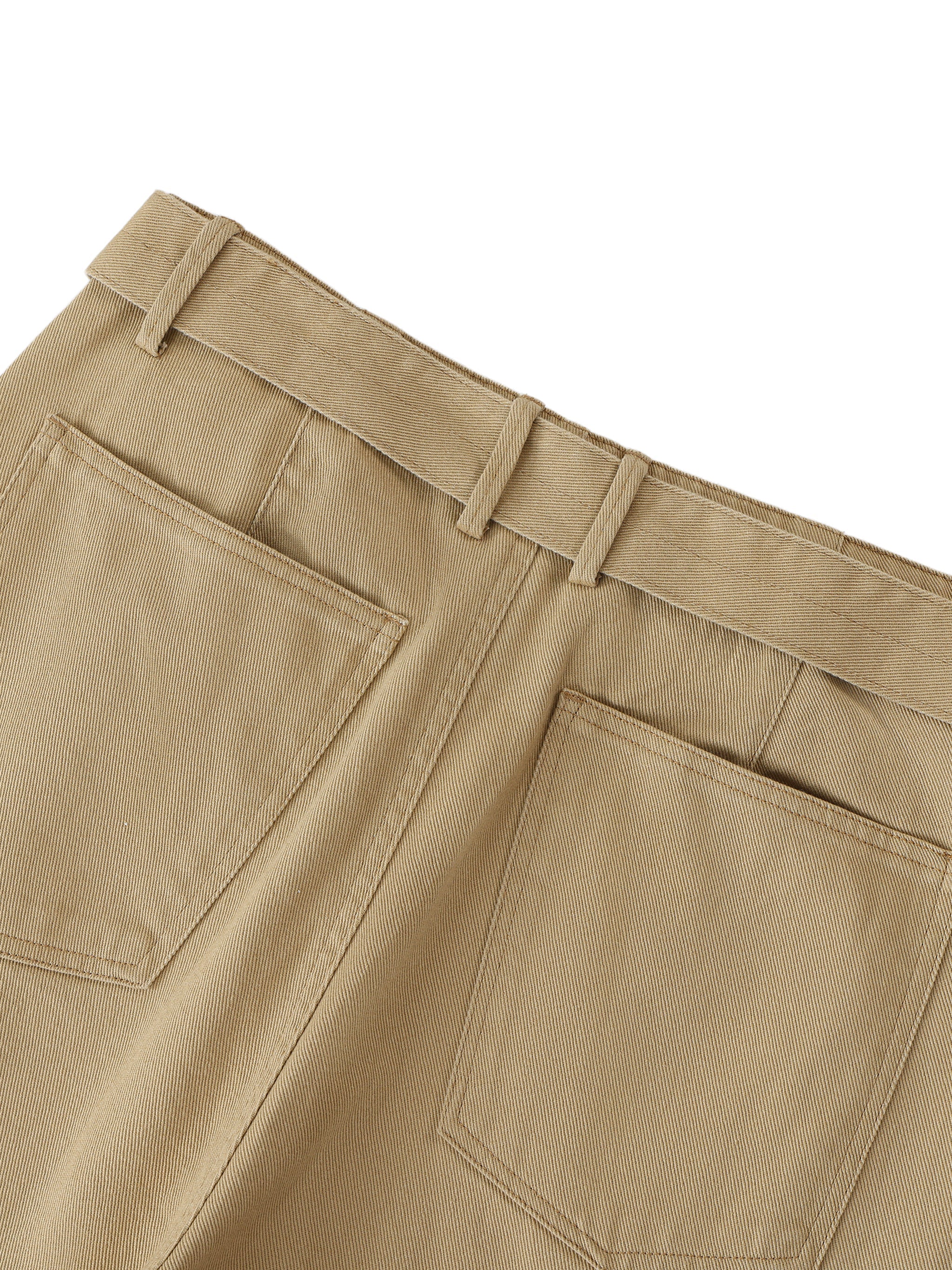 RaTChet BunneeZ Belted Barrel-leg Chino Pants