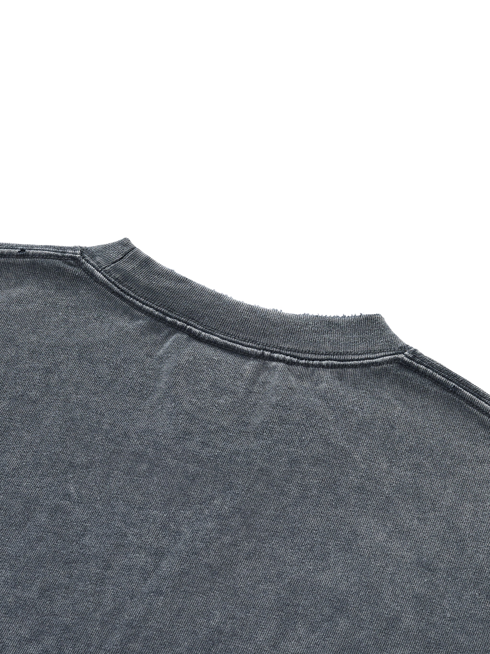Love Pillcaso Snow Wash Raw-Hem Boxy T-shirt