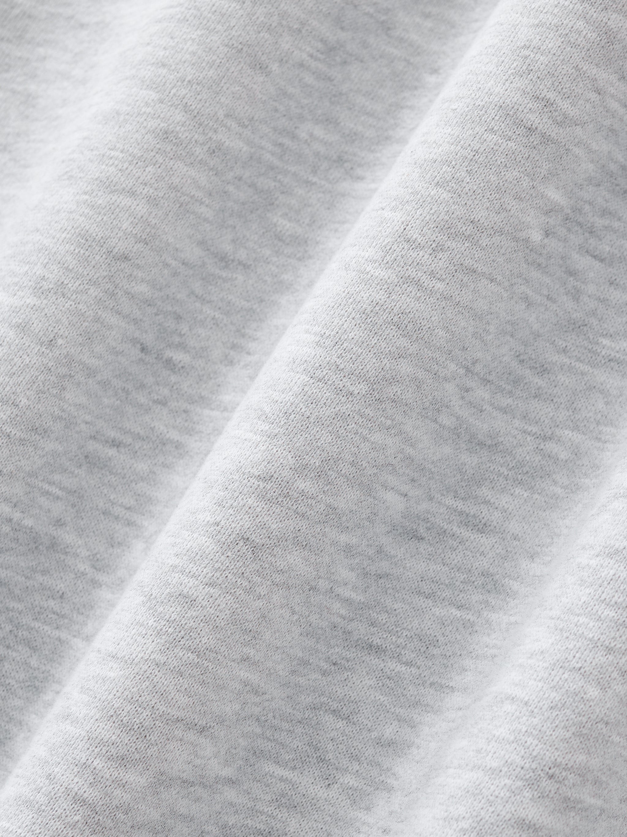 Love Bar Contrast-Stitched Boxy Fleece Zip Hoodie