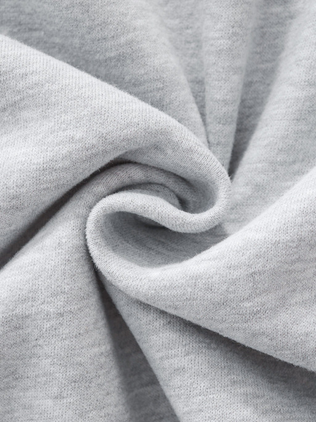 Love Bar Contrast-Stitched Boxy Fleece Zip Hoodie