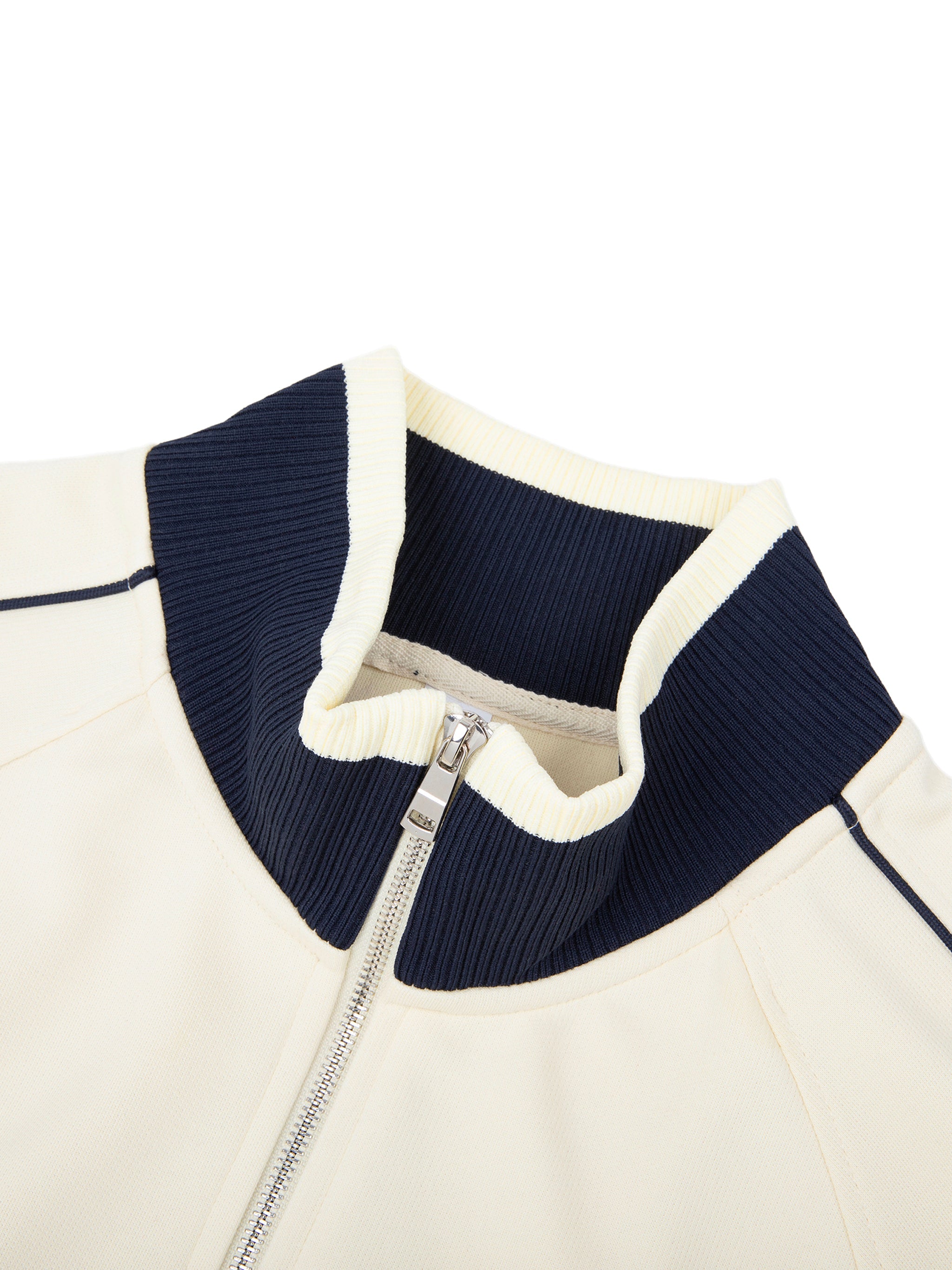 AmaruKhan Hebrews Color Block Raglan Sleeve Zip Track Jacket