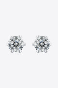 Good Days Ahead Sparkala™ Stud Earrings (Platinum-Plated Fine Silver)