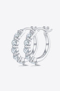 Adored 1 Carat Sparkala™ Platinum-Plated 925 Sterling Silver Earrings