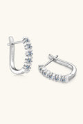 Sparkala™ Platinum-Plated 925 Sterling Silver Earrings