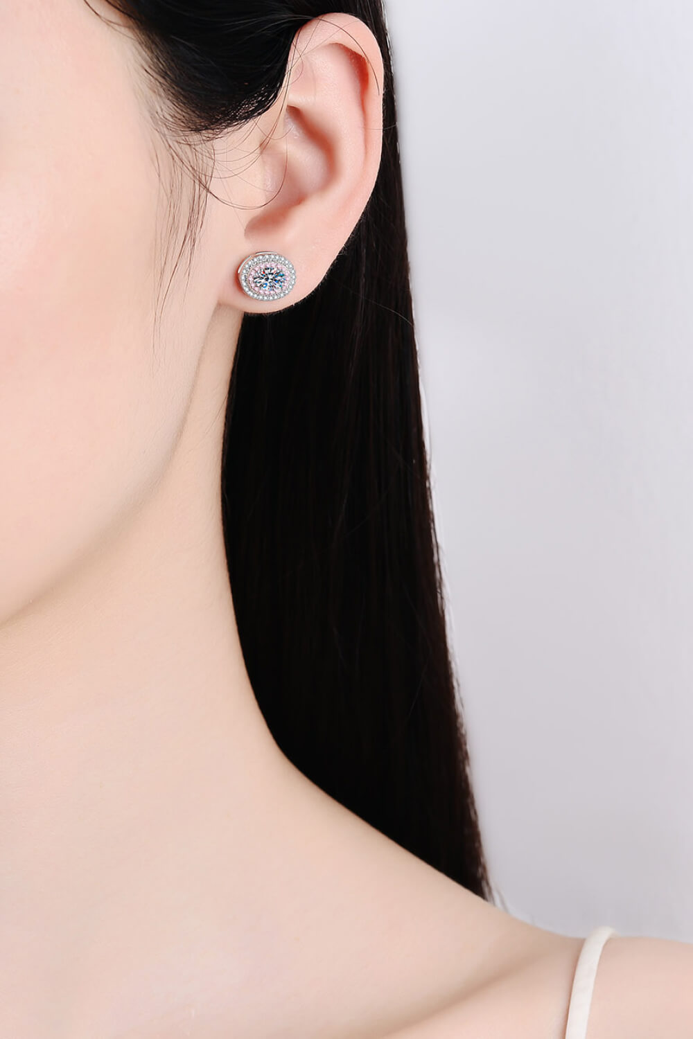 Platinum-Plated Sparkala™ Stud Earrings
