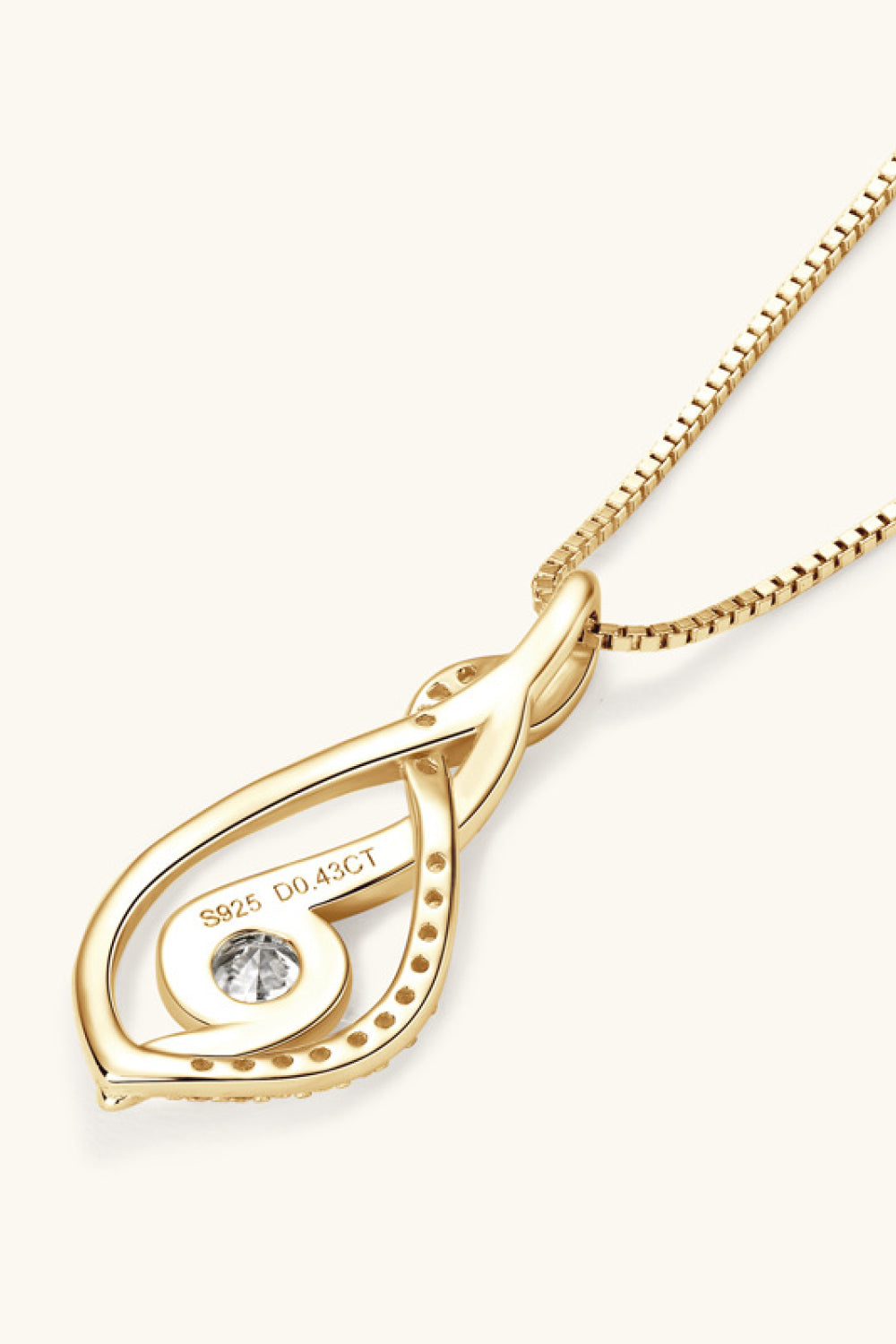 Sparkala™ Platinum-Plated 925 Sterling Silver Necklace
