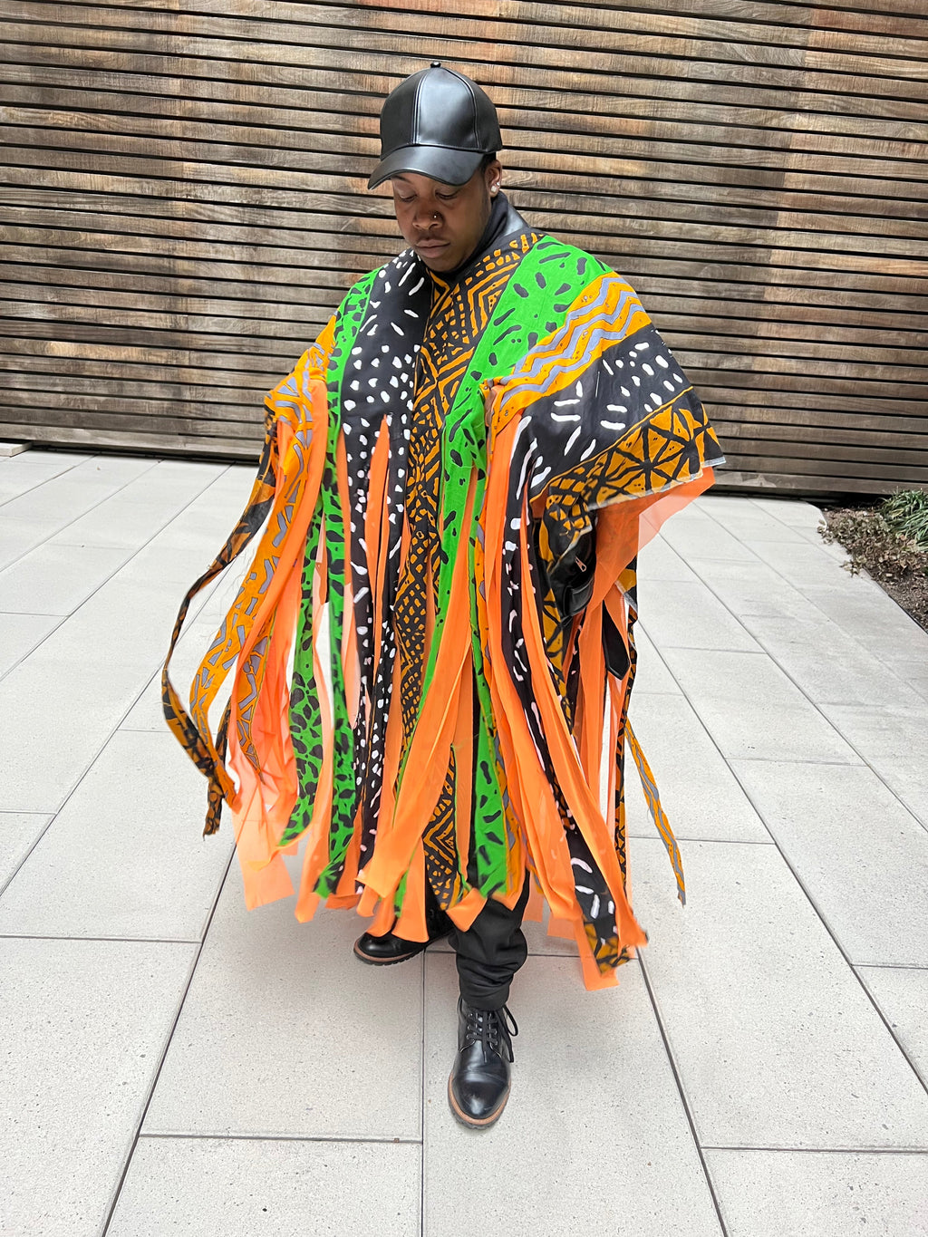 African Print 2 layer kaftan