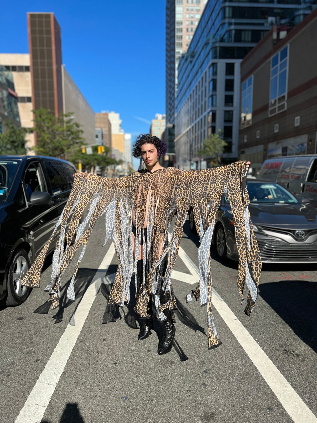 Fighting cheetah Kaftan