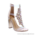 Jewel Claire - Rose Gold {Stones are Pink Iridescent}