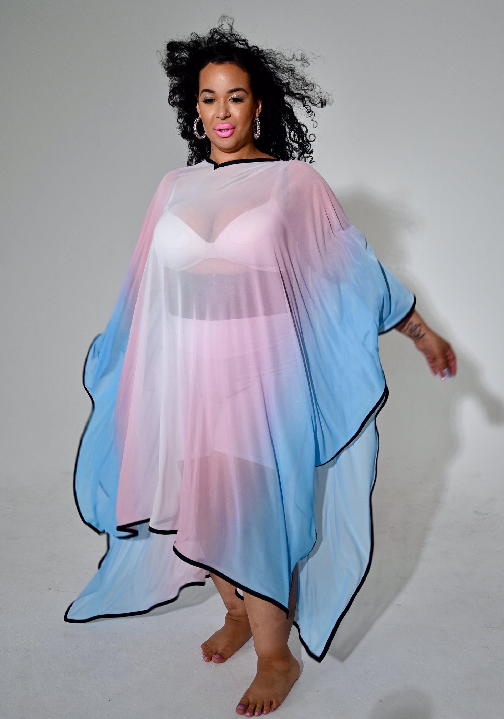 Ombré Kaftan  (Temperature controlling fabric)