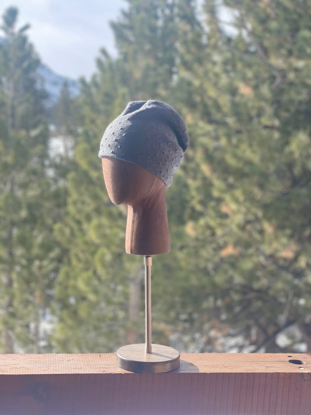 Hat: Muumtei Reversible 100% Cashmere