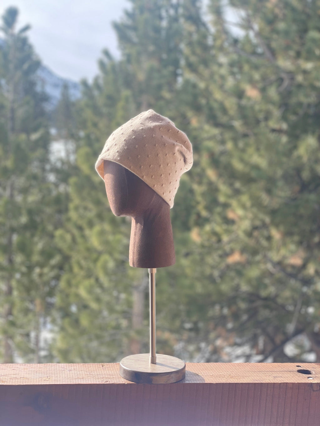 Hat: Muumtei Reversible 100% Cashmere