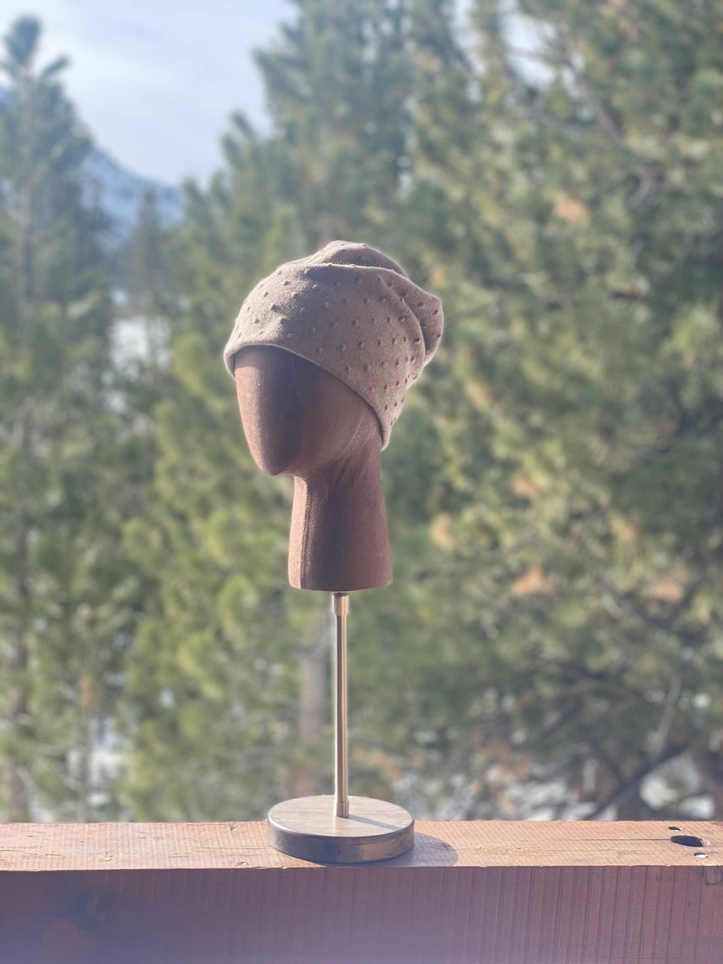Hat: Muumtei Reversible 100% Cashmere