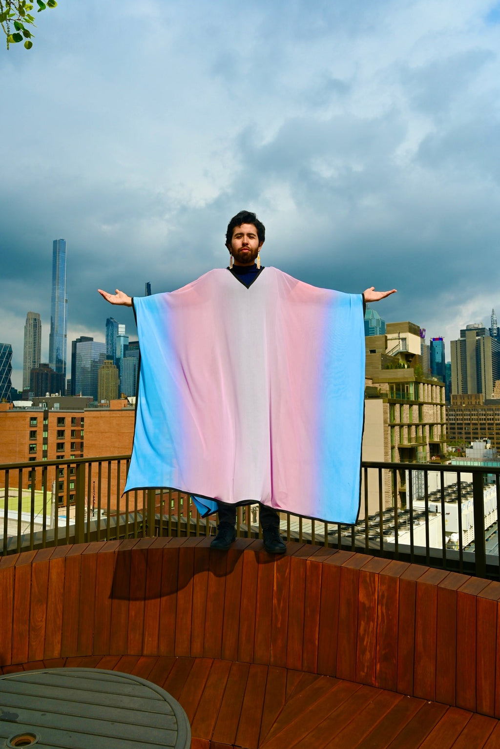 Ombré Kaftan  (Temperature controlling fabric)