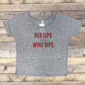 Red Lips & Wine Sips
