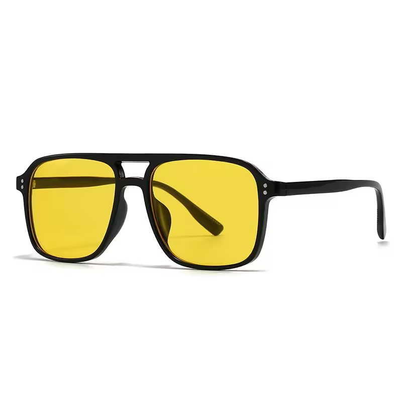 Fearless Acetate Square Sunglasses