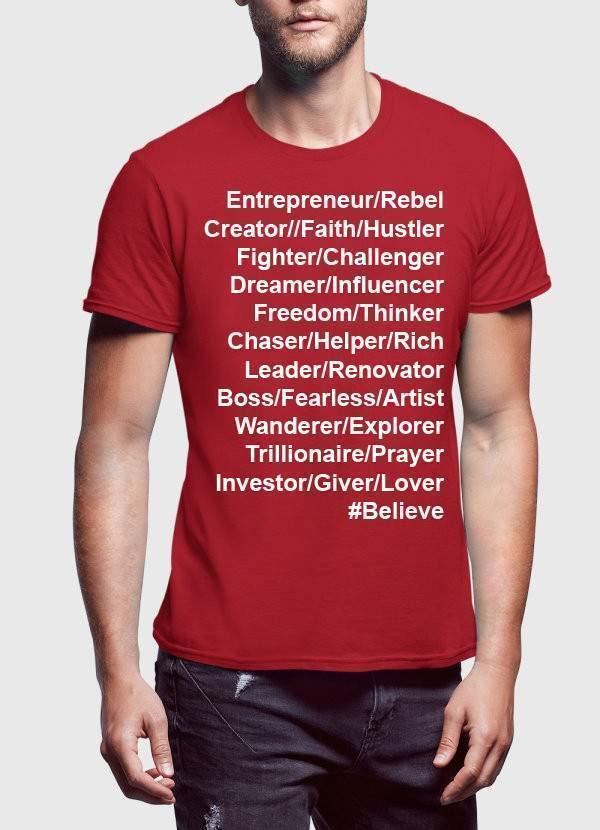 INGREDIENTS OF AN ENTREPRENEUR Tee-shirt