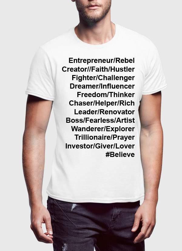 INGREDIENTS OF AN ENTREPRENEUR Tee-shirt