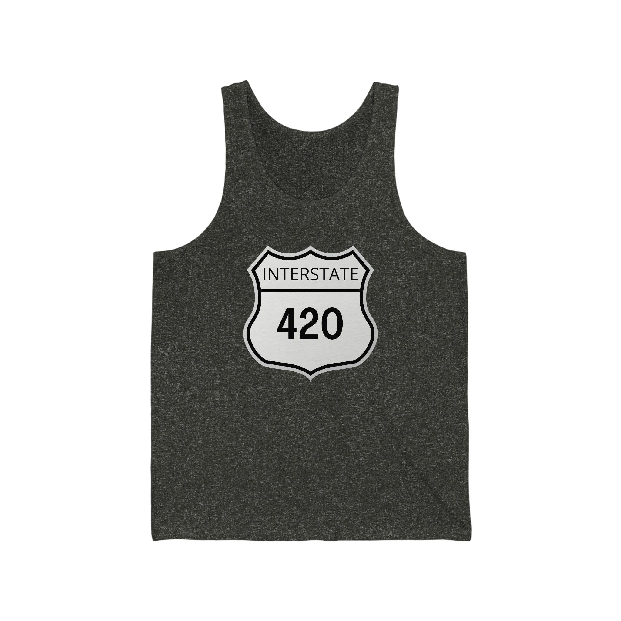 Interstate 420 Weed Jersey Tank Top