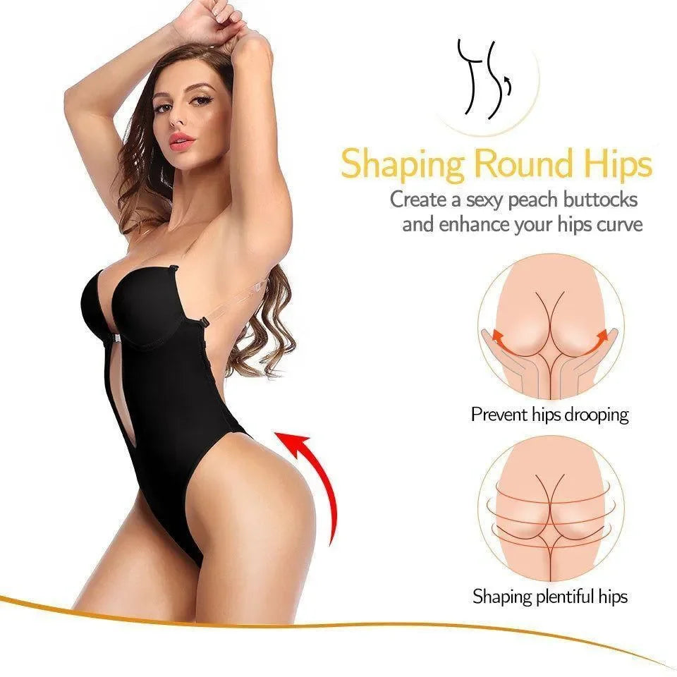 InviShaper - Plunge Backless Body Shaper Bra