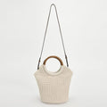 Isla Knitted Bucket Shoulder Bag
