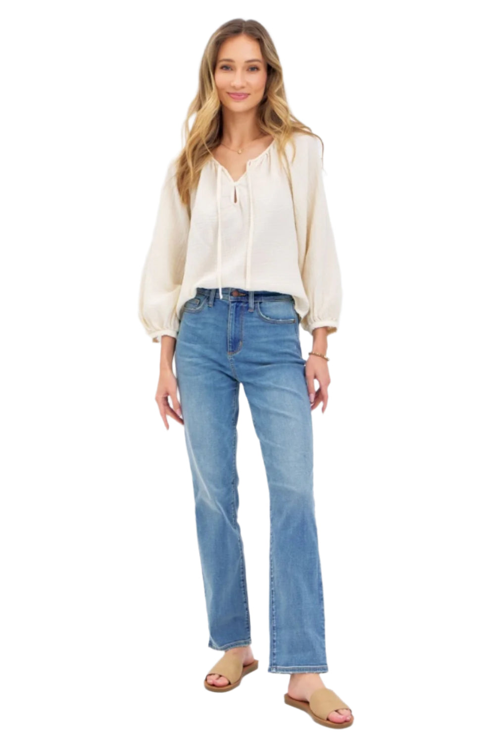 Judy Blue Size 5/27 High Waist Straight Jeans