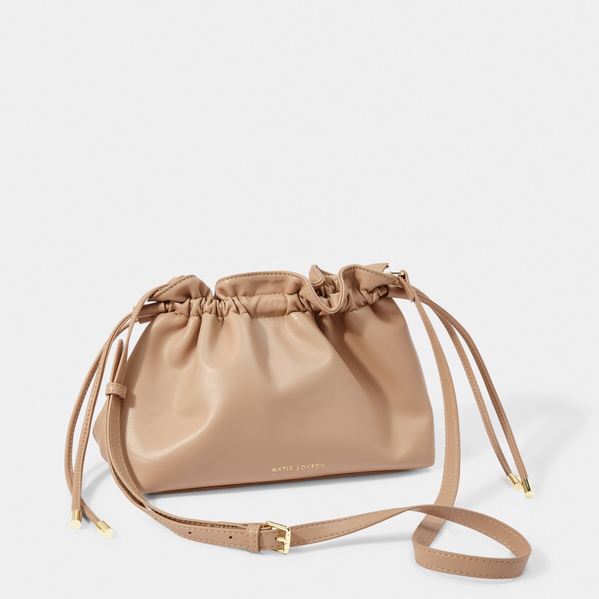 Hailey Crossbody Clutch - Soft Tan