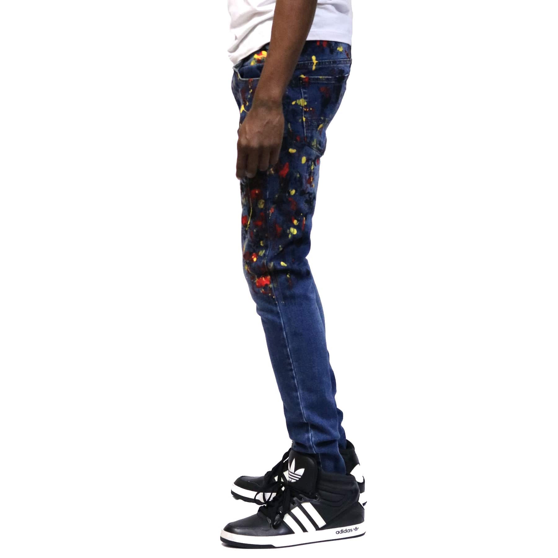 Proto New Washed Skinny Denim Pants