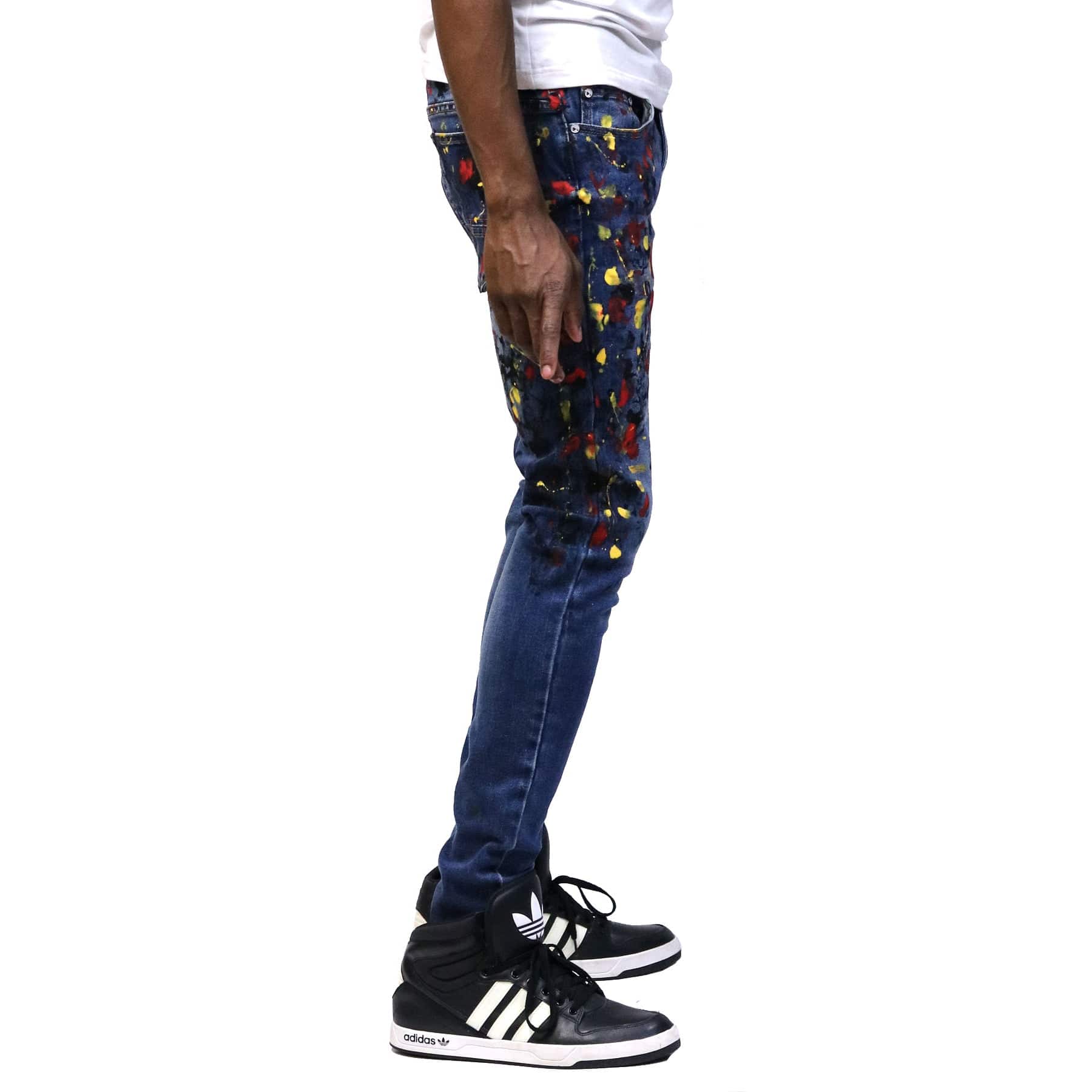 Proto New Washed Skinny Denim Pants