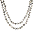 Knotted Dalmatian Jasper Necklace