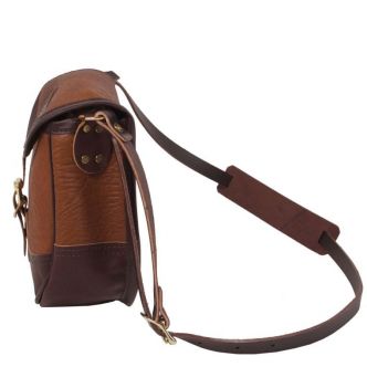 Bison Leather Medium Shell Purse