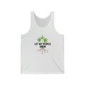 Let My People Grow Cannabis Jersey Tank
