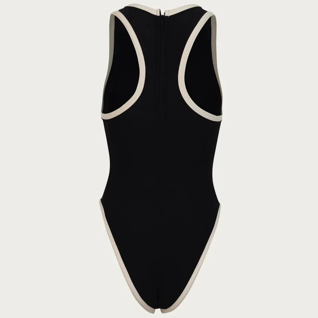 Lisbon High Neck One Piece Swimsuit