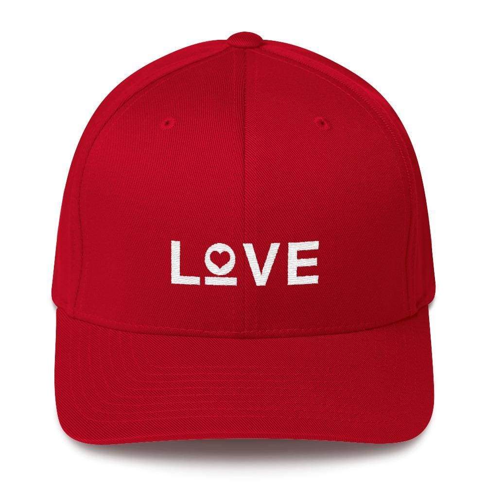 Love Fitted Baseball Hat