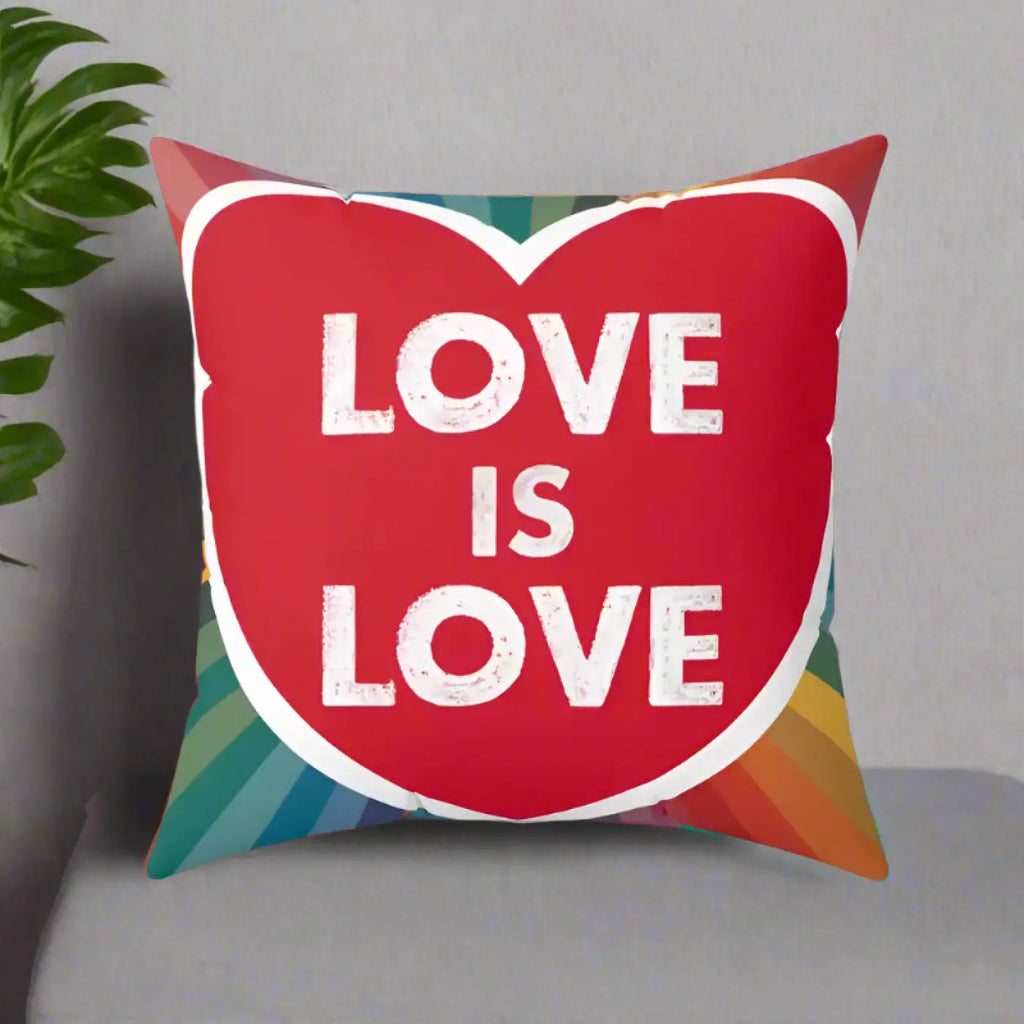 Gay Pride Pillows – Polyester Throw Pillows - Dipaliz