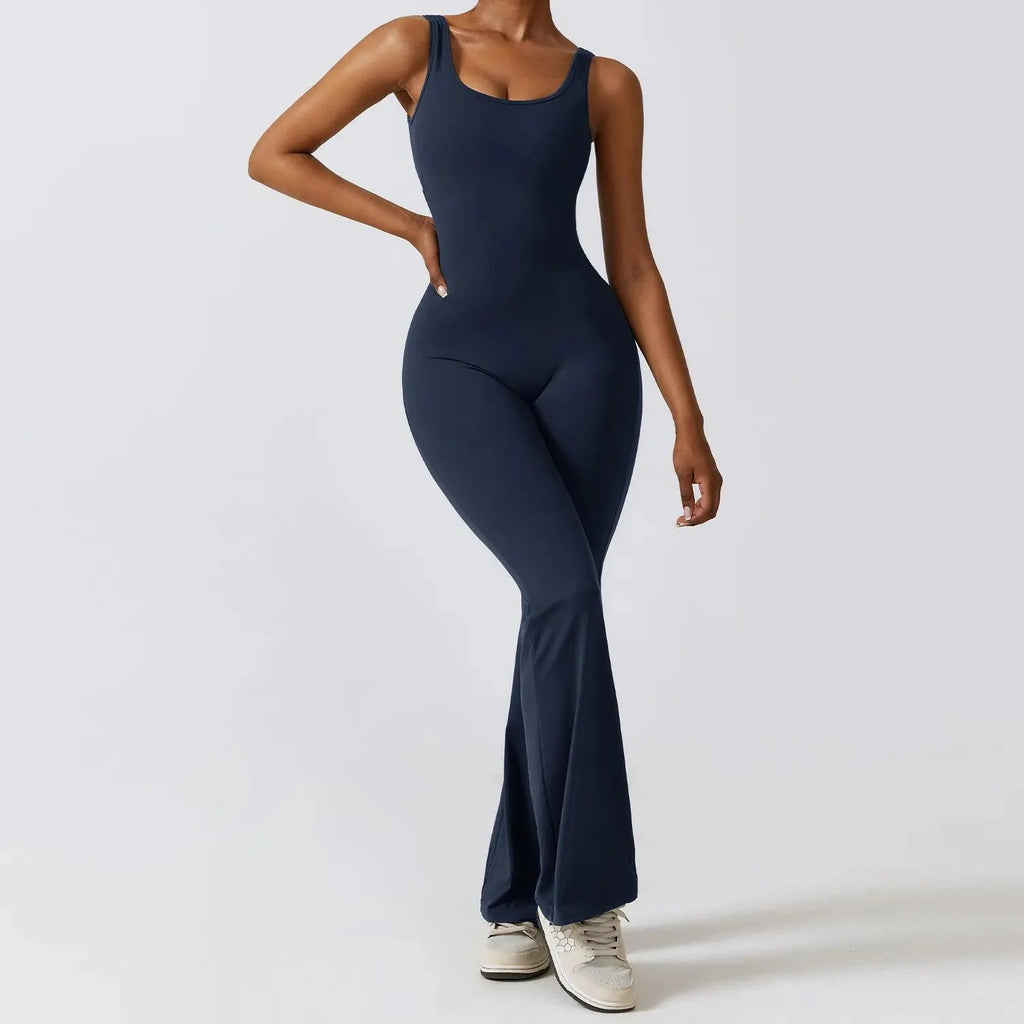 Make It Sexy Dark Blue Push-Up Jumpsuit