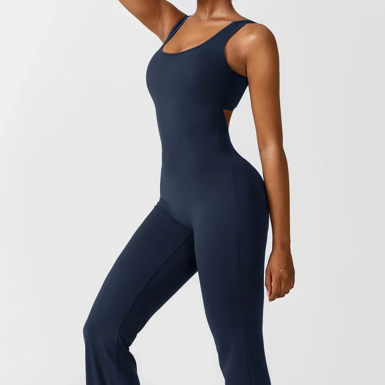 Make It Sexy Dark Blue Push-Up Jumpsuit