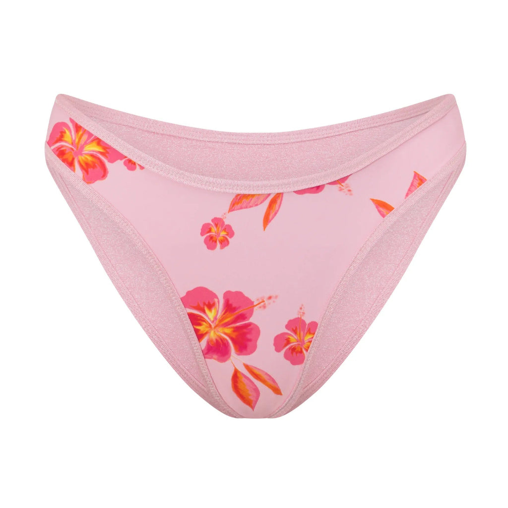 Maui Blossom Floral Print Reversible Bikini