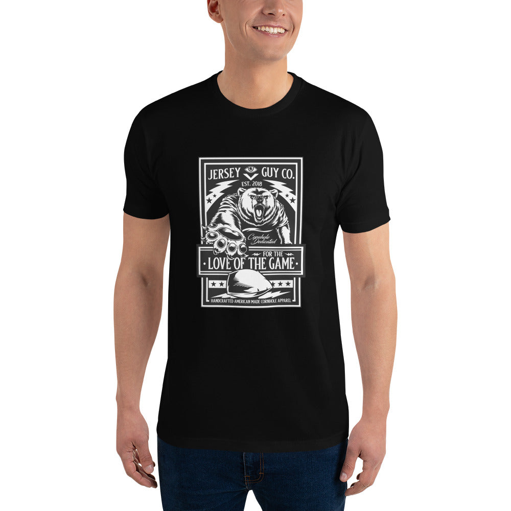 Love The Game Bear Short Sleeve Soft T-Shirt