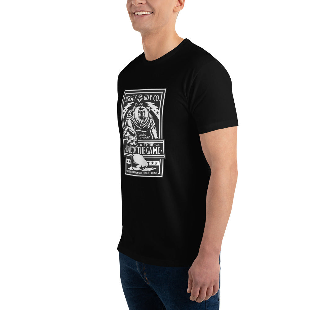 Love The Game Bear Short Sleeve Soft T-Shirt