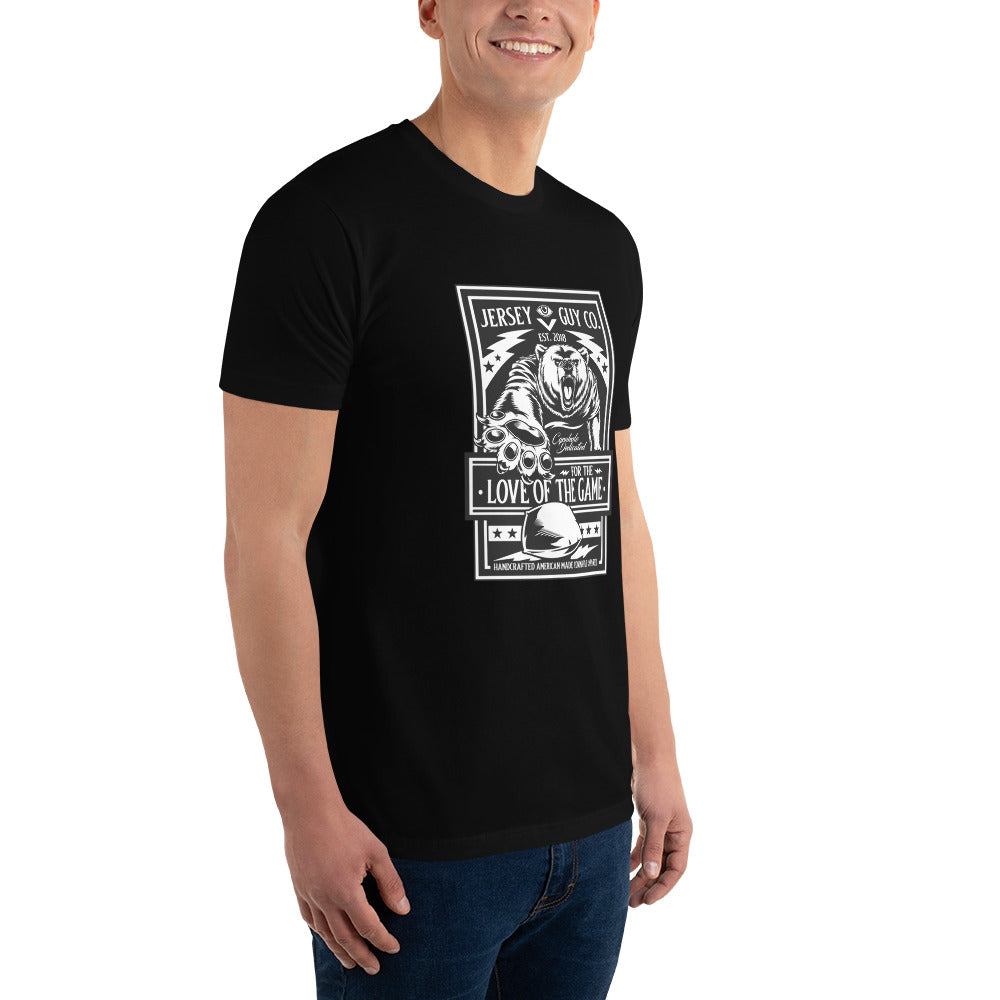 Love The Game Bear Short Sleeve Soft T-Shirt