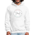 Mens Graphic Hoodie - Christmas Begins with Christ