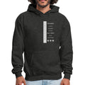 Mens Graphic Hoodie - the Body is the Temple of the Holy Spirit