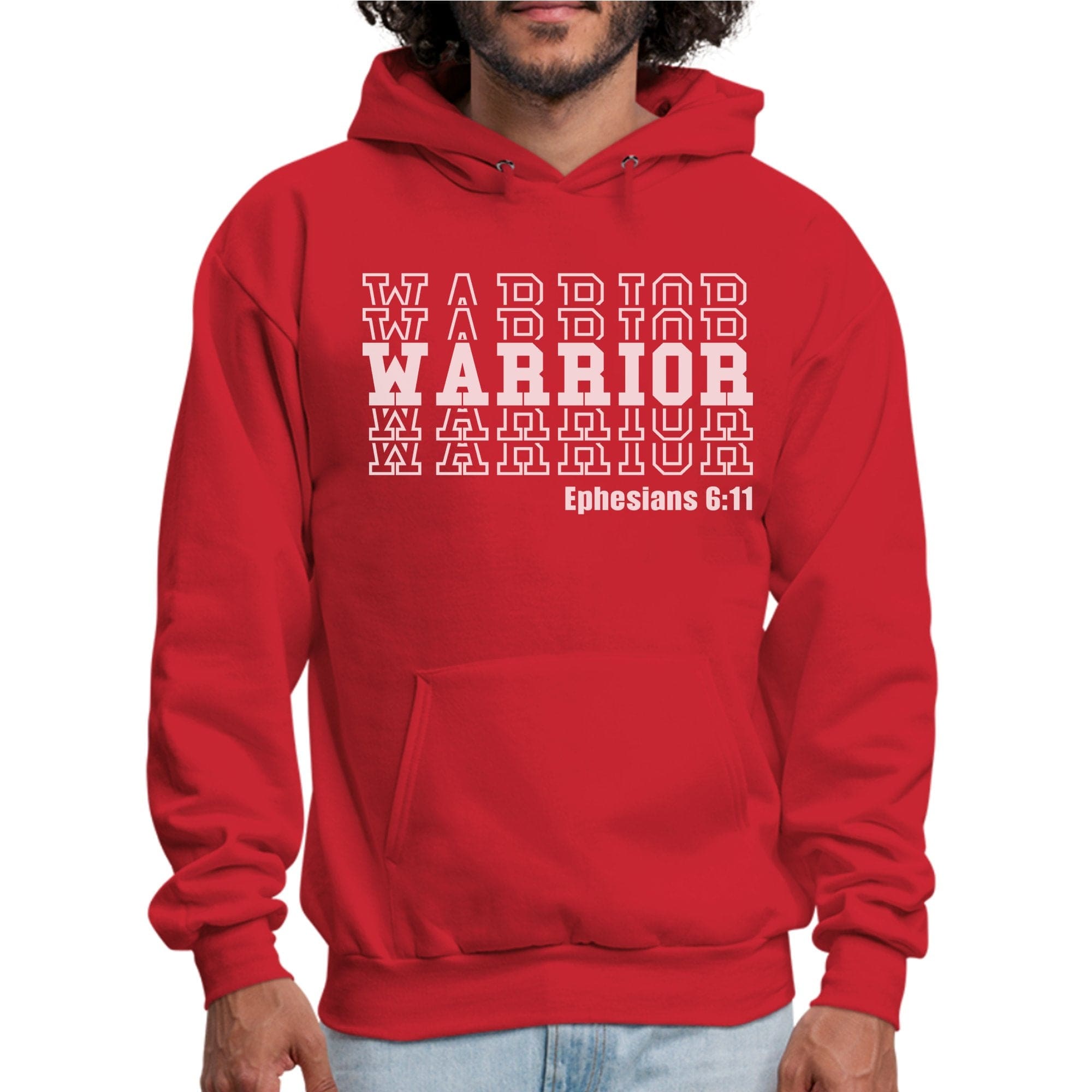 Mens Graphic Hoodie - Warrior